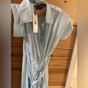 Steve Madden tori light blue dress